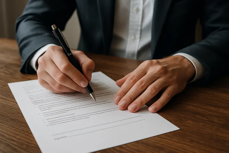 Essentiële voorwaarden voor geldigheid