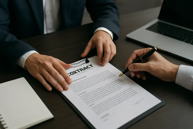 Wat is de samenstelling van een overeenkomst