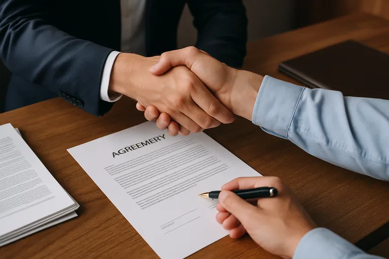 Wat is een overeenkomst tussen 2 partijen