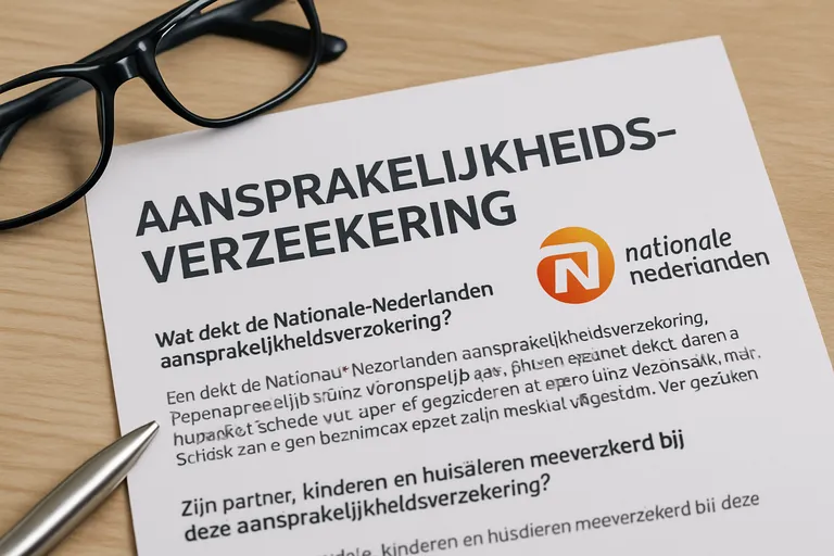 Zo kies je de juiste aansprakelijkheidsverzekering van nationale nederlanden voor jouw situatie