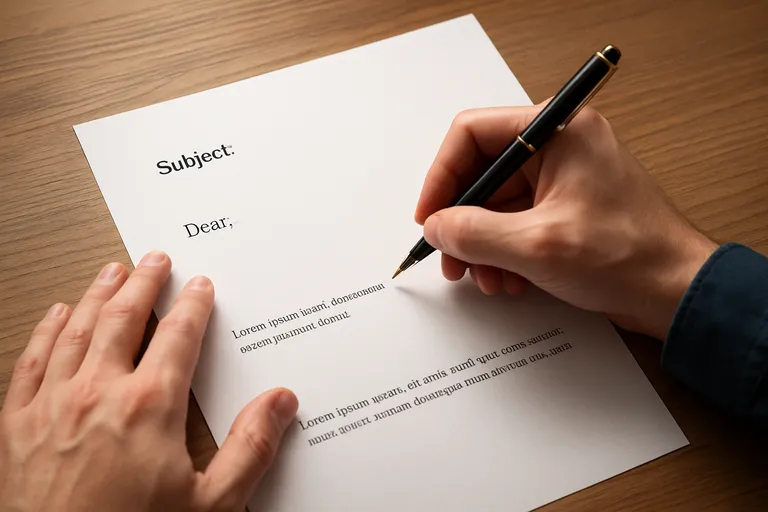 Zo schrijf je een sterke voorbeeldbrief